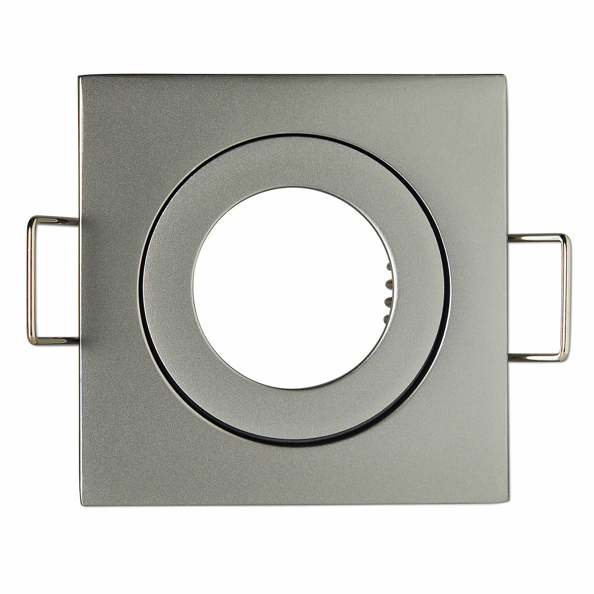 Einbaurahmen GU11 MR11 IP44 eckig flach Badezimmer Rahmen 40mm Einbauleuchte