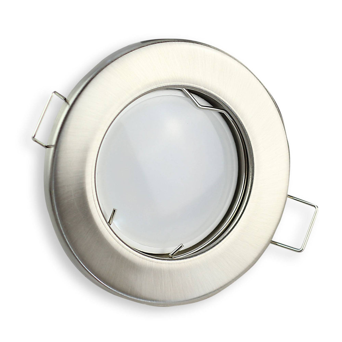 LED Einbaustrahler GU10 230 Volt 1-9 Watt rund eckig Einbauspot 60mm