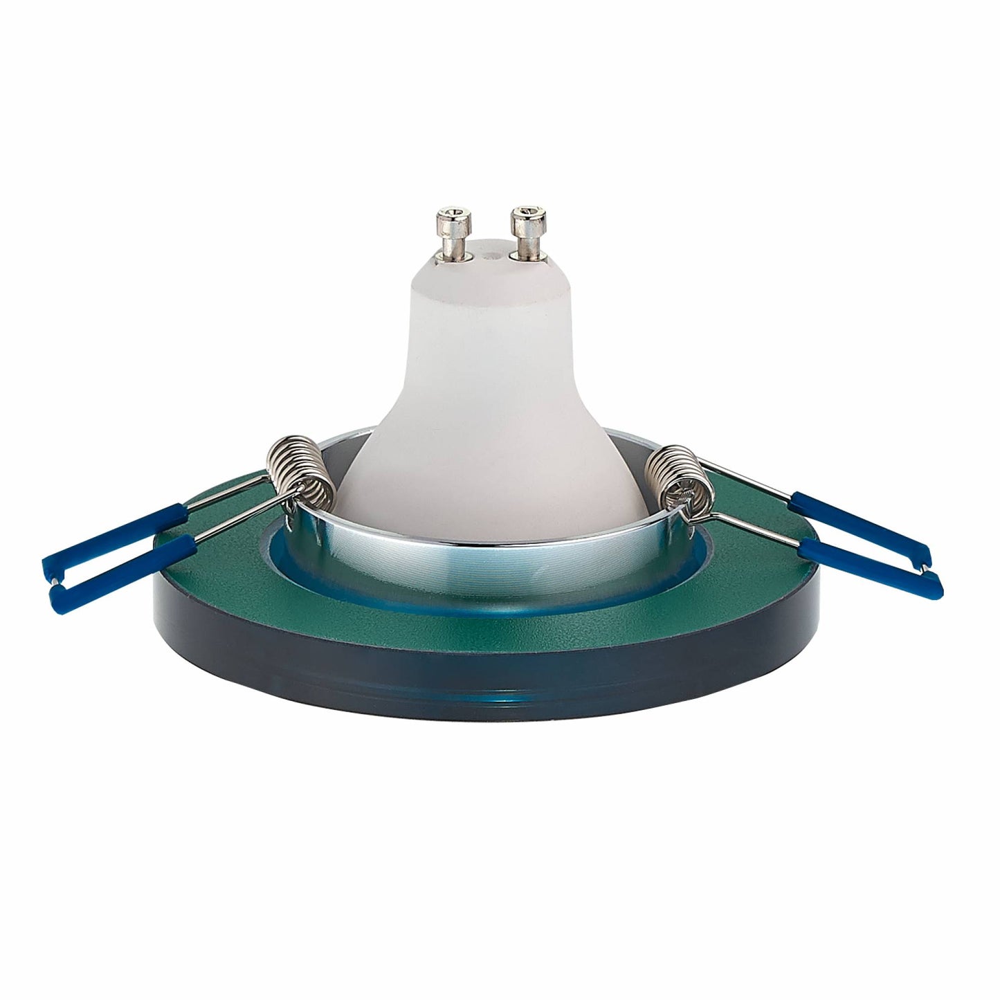 Einbaurahmen GU10 MR16 Glas Rahmen Einbaustrahler 75mm Einbau-Spot LED Halogen