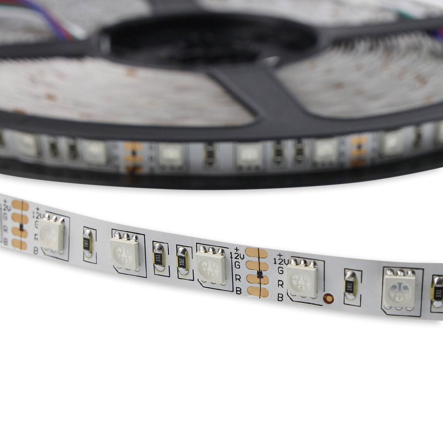 LED Streifen 5m RGB 14,4W Stripe 5050 Band Strip Leiste Stripes 60 LEDs