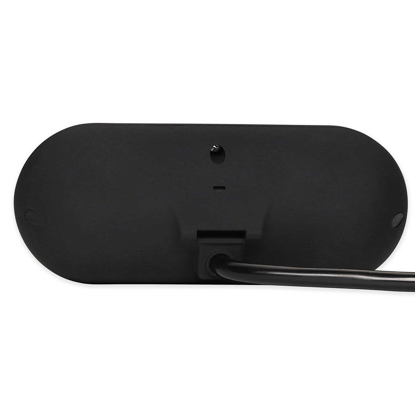 Tisch-Steckdose 2-fach 2x USB schwarz Küche Büro Steckdosenleiste Schreibtisch