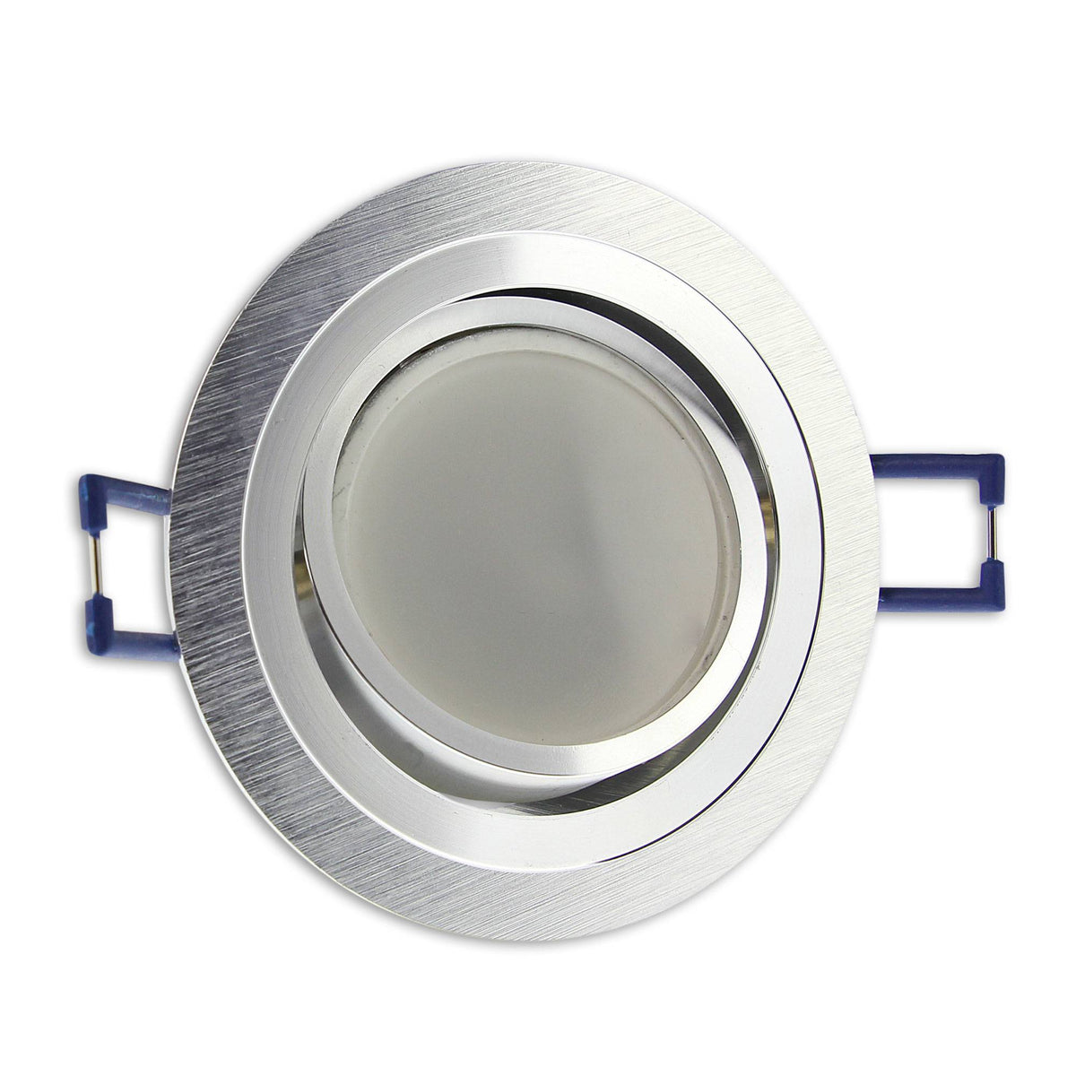 LED Einbaustrahler GU10 230V 1-9 Watt rund eckig Einbauspot 68mm Bohrloch