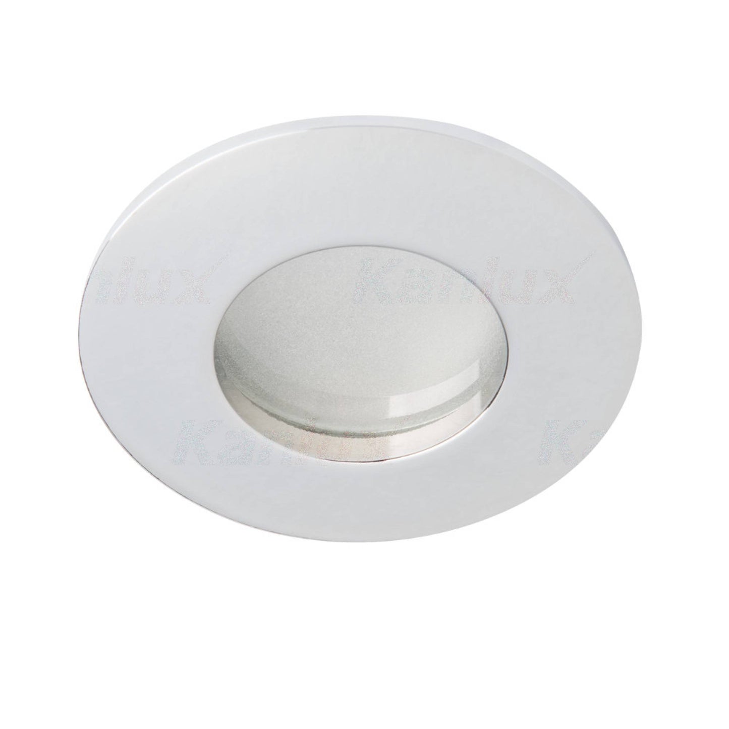 Einbaurahmen GU10 MR16 Bad Außen IP44 Feuchtraum Terasse Dusche Sauna 70-75mm