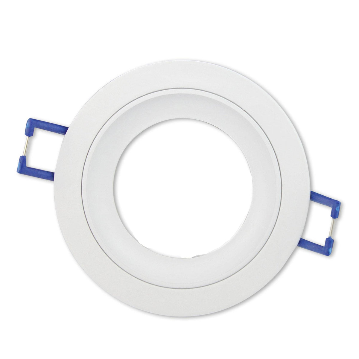 LED Einbaustrahler rund eckig 230V flach Spot Strahler 75mm