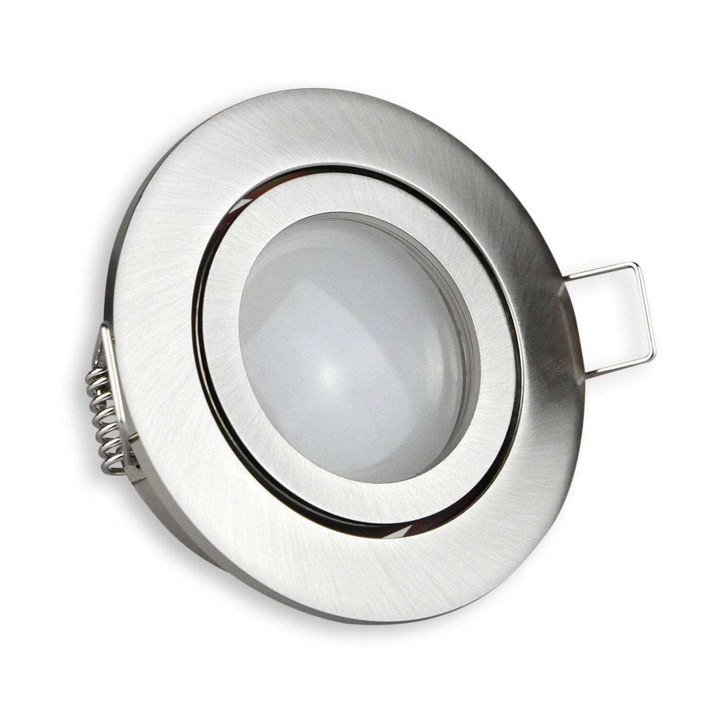 Einbaurahmen rund GU10 MR16 schwenkbar Rahmen 70mm Einbauleuchte Einbauspot LED