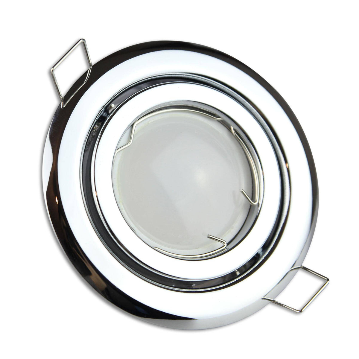 LED Einbaustrahler MR16 12V, rund & schwenkbar, 5–7W, 80–85 mm