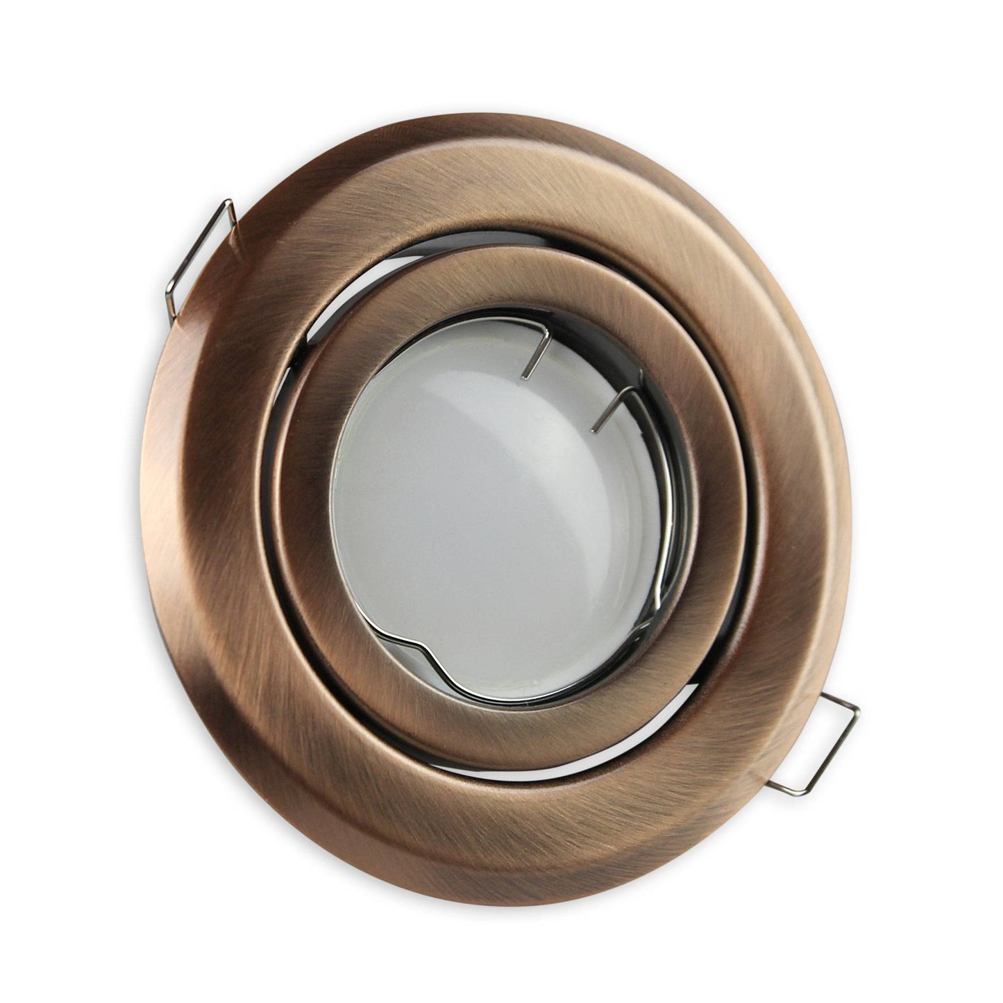 Einbaurahmen rund GU10 MR16 schwenkbar 80-85mm Gehäuse Einbauleuchte Spot LED