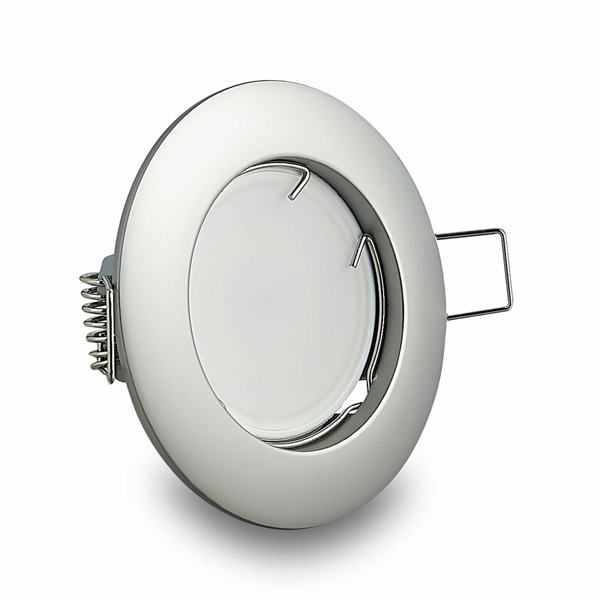 Einbaurahmen rund GU10 GU5,3 Ø65mm Bohrloch Gehäuse Einbaustrahler Spot