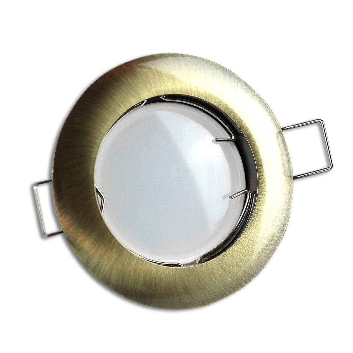 Einbaurahmen schwenkbar rund eckig Rahmen Einbaustrahler 60mm Spot GU10 MR16 LED