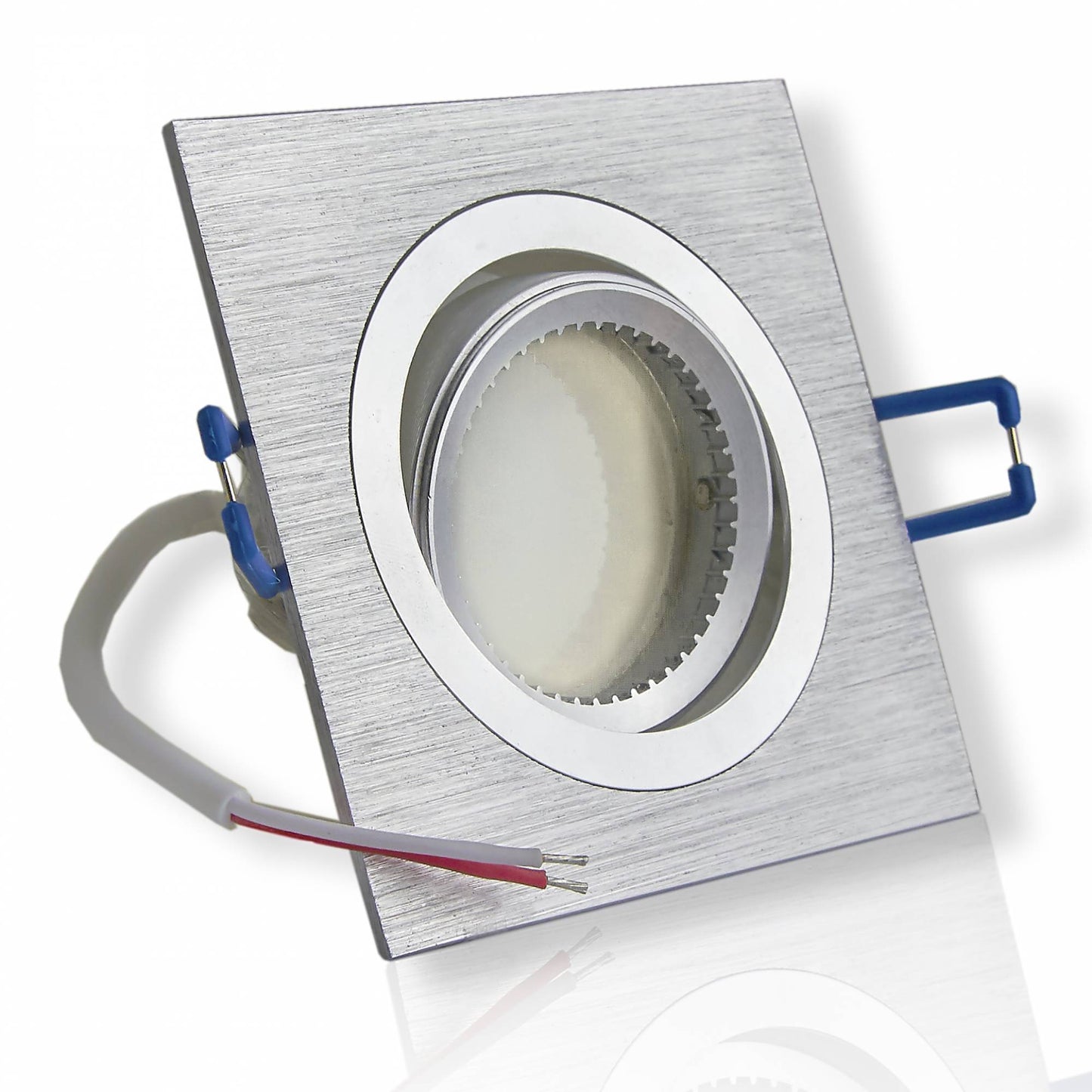 LED Einbaustrahler schwenkbar super flach 3W 5W 6,5W Aluminium 230 Volt Spot