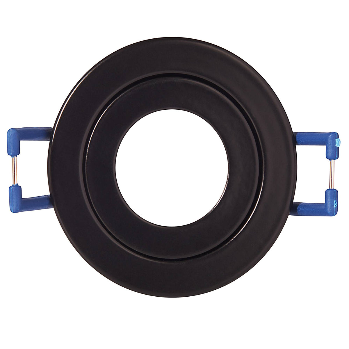 Einbaurahmen GU11 MR11 IP44 rund Bad Gehäuse 40mm Sauna Einbau-Spot Außen