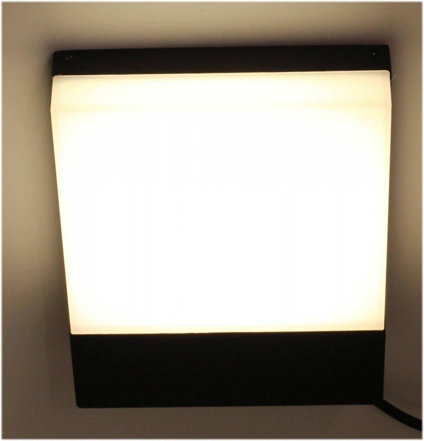 Wandleuchte Außen-Leuchte schwarz Außenlampe IP54 Hausnummer 15W Wandlampe