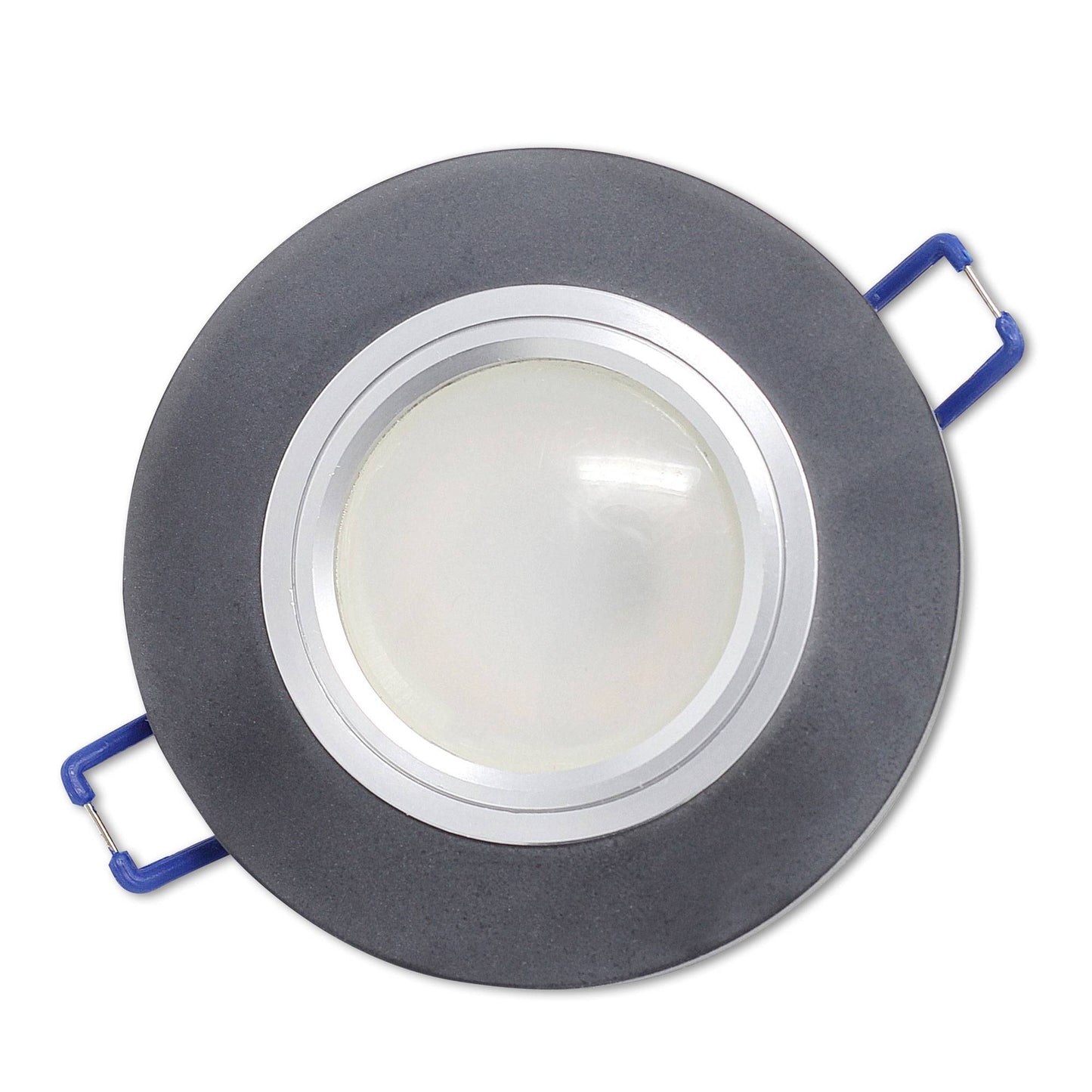 LED Einbaustrahler flach rund 3-6,5W Einbauspot Deckenspot dimmbar 75mm 230V