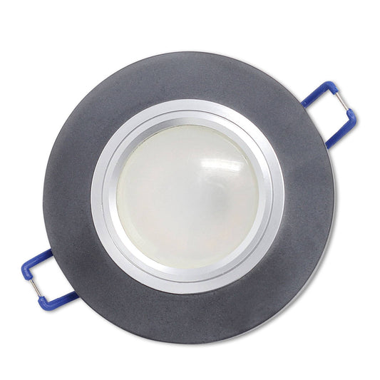 LED Einbaustrahler flach rund 3-6,5W Einbauspot Deckenspot dimmbar 75mm 230V