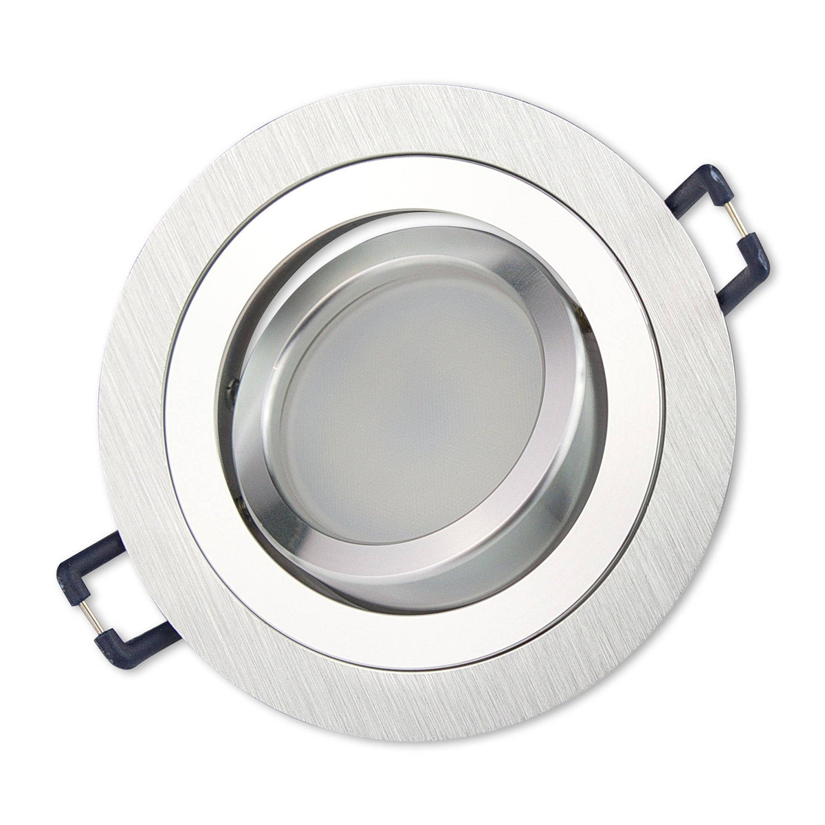 Einbaurahmen GU10 MR16 rund Gehäuse Einbauleuchte Ø75-85mm Bohrloch Spot LED