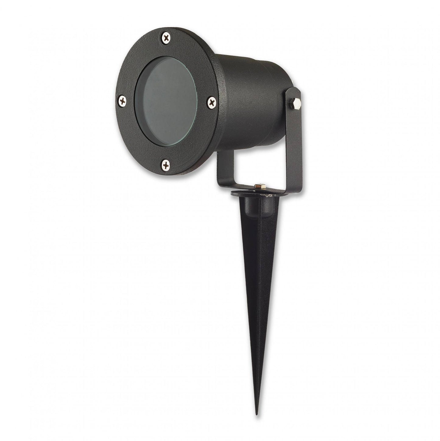 3er-Set Gartenstrahler IP54 mit GU10 Leuchtmittel aus Aluminium mit Spieß