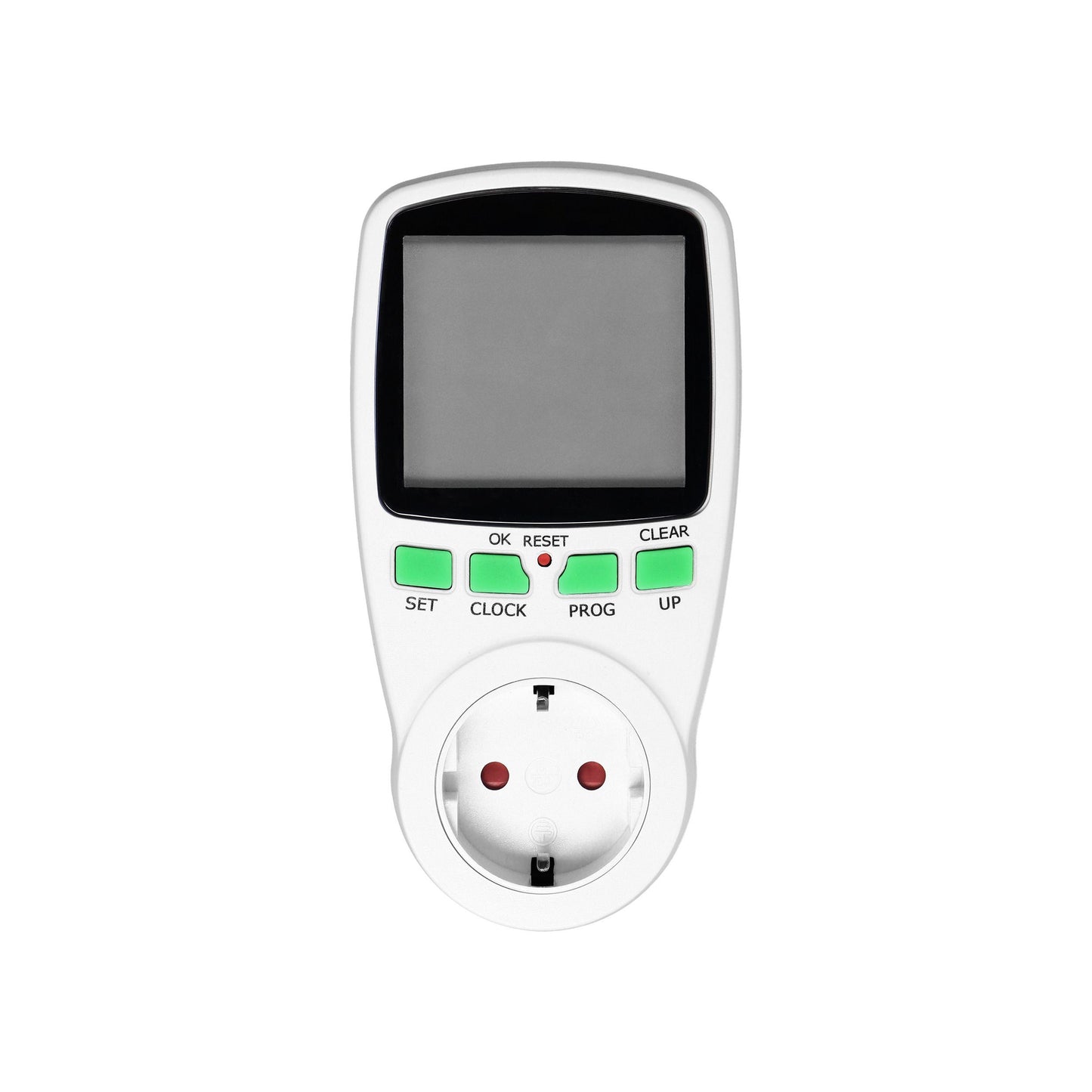Digitale Zeitschaltuhr mit LCD-Display und Schuko-Steckdose, 16 Programme, 230V~, 3680W, IP20, Eingebauter Akku