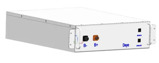 DEYE BOS-G PRO: 5,12kWh LiFePO4 Batterie (erweiterbar, 100A max. Strom)