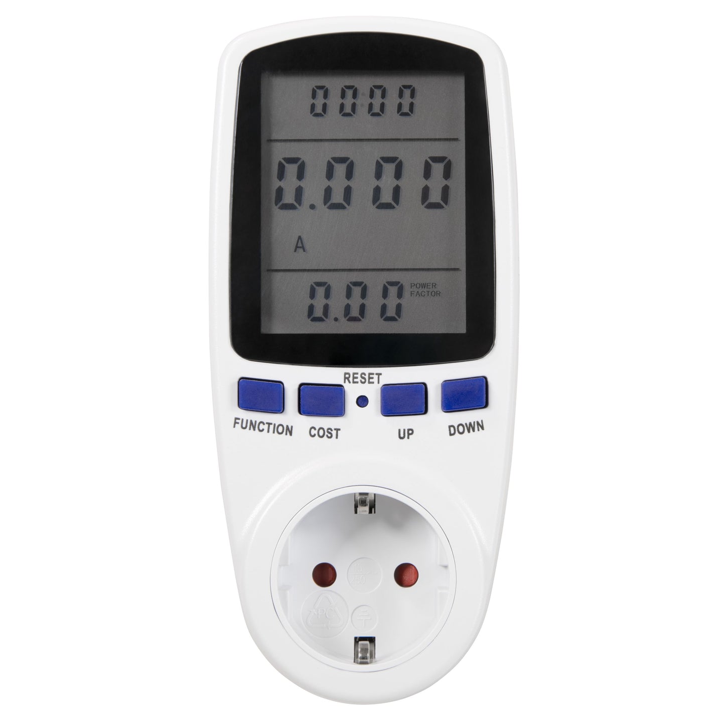 Energiekosten-Messgerät mit LC-Display, max. 3.680W