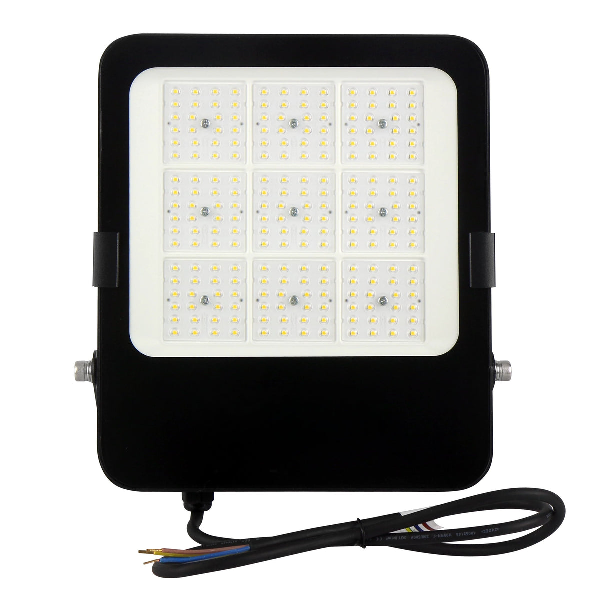100 Watt LED-Fluter, Industrie-LED-Fluter (4000K, 14000lm, IP66) für Produktion, Parkplätze & Co.