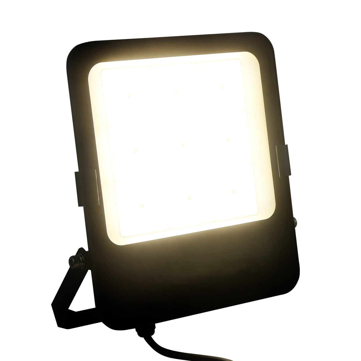100 Watt LED-Fluter, Industrie-LED-Fluter (4000K, 14000lm, IP66) für Produktion, Parkplätze & Co.