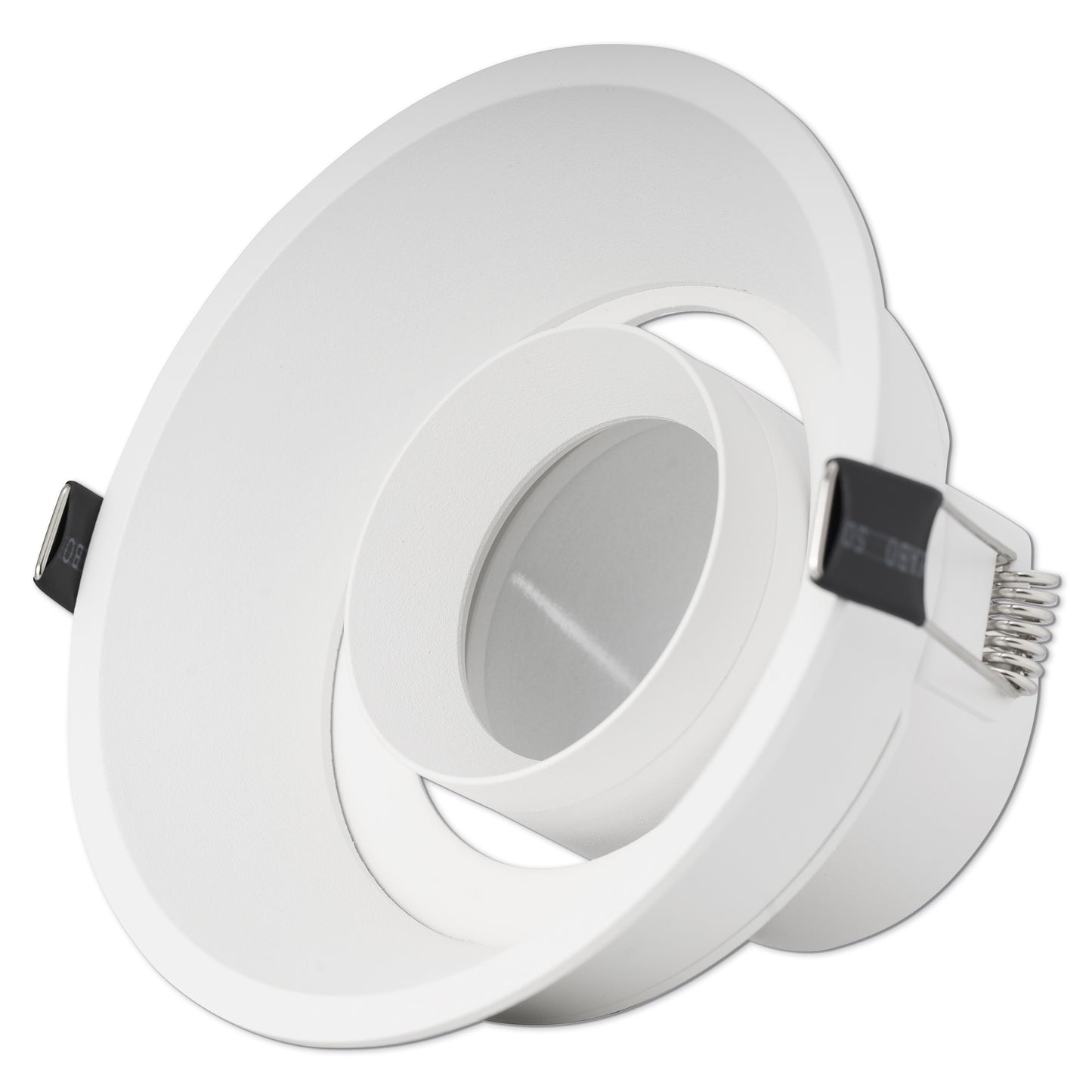 LED Einbaustrahler IP20 GU10 1-9W weiß rund 111mm Bohrloch