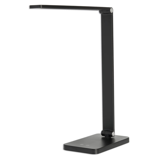 LED Schreibtisch-Lampe dimmbar 5 Farbstufen USB Touch-Leuchte Büro Tisch-Leuchte