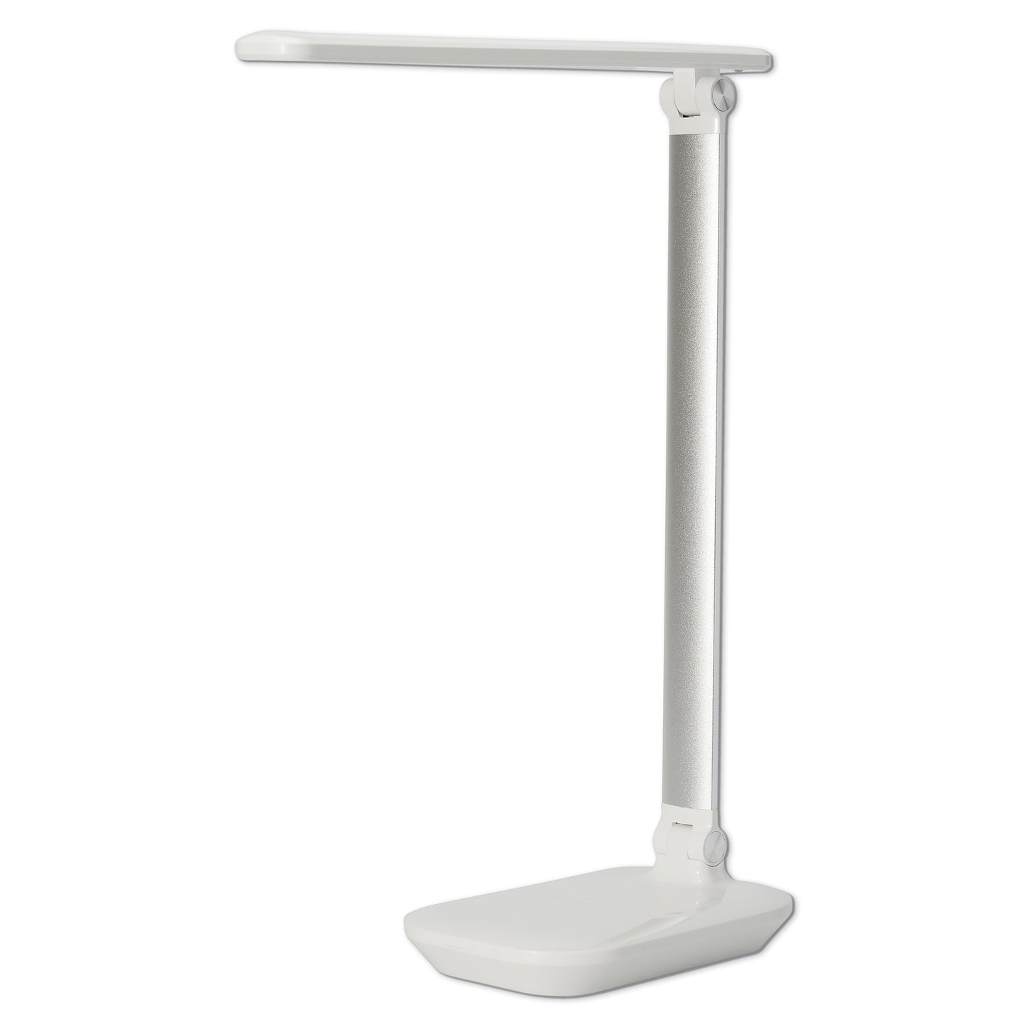 LED Schreibtischlampe dimmbar mit USB Anschluss schwenkbar 3 Lichtfarben weiß