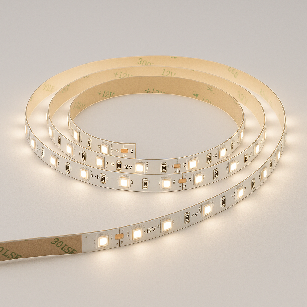 LED Streifen 600 SMD 12V 4000K 9,6W - 5 Meter Rolle