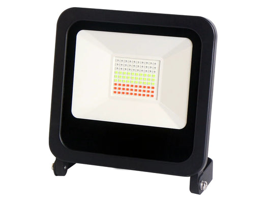 LED Flutlicht 50W RGB – Robuster Außenstrahler mit Farbwechsel und 25.000h Lebensdauer