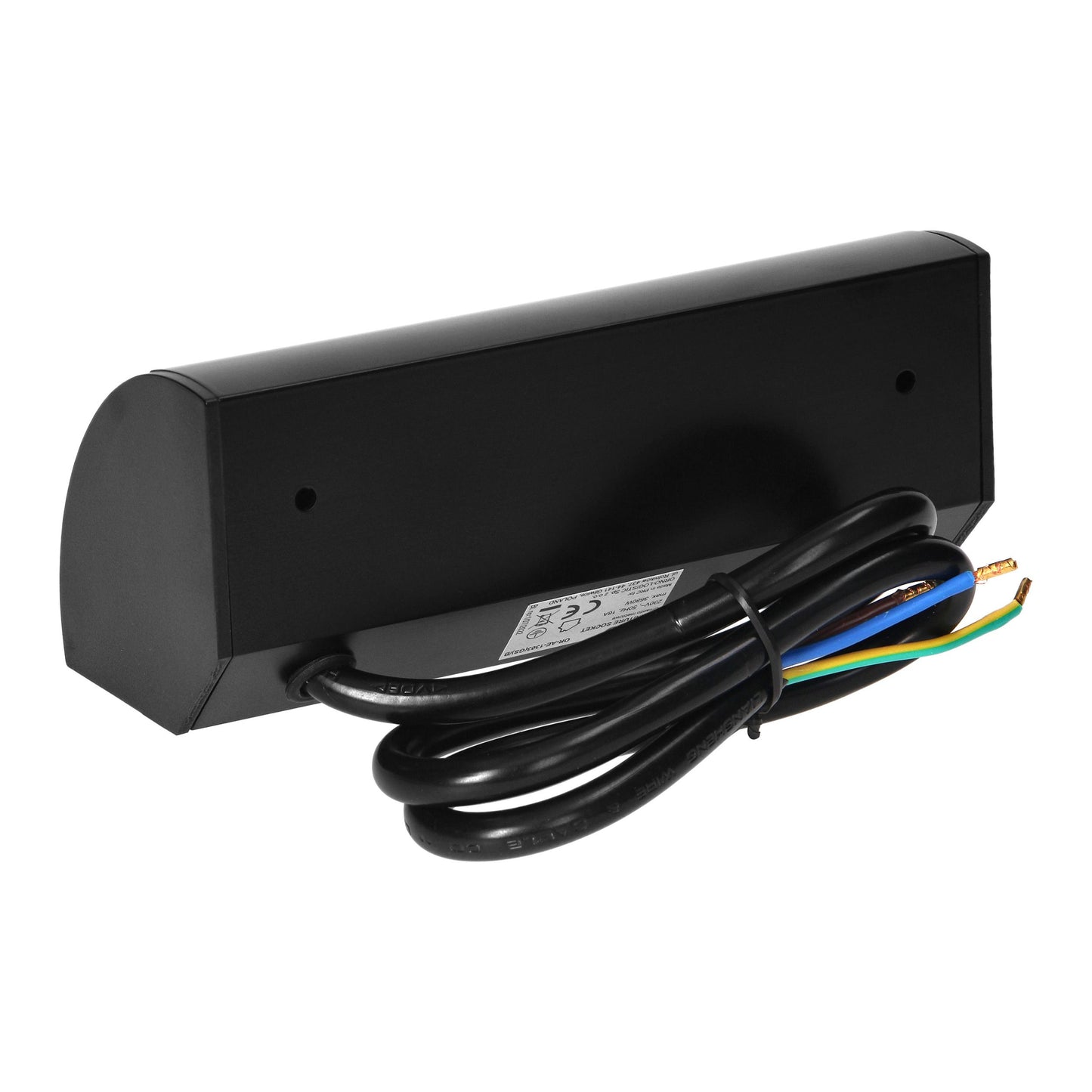 Tisch-Steckdose 2-fach 2x USB weiß Küche Büro Steckdosenleiste Schreibtisch