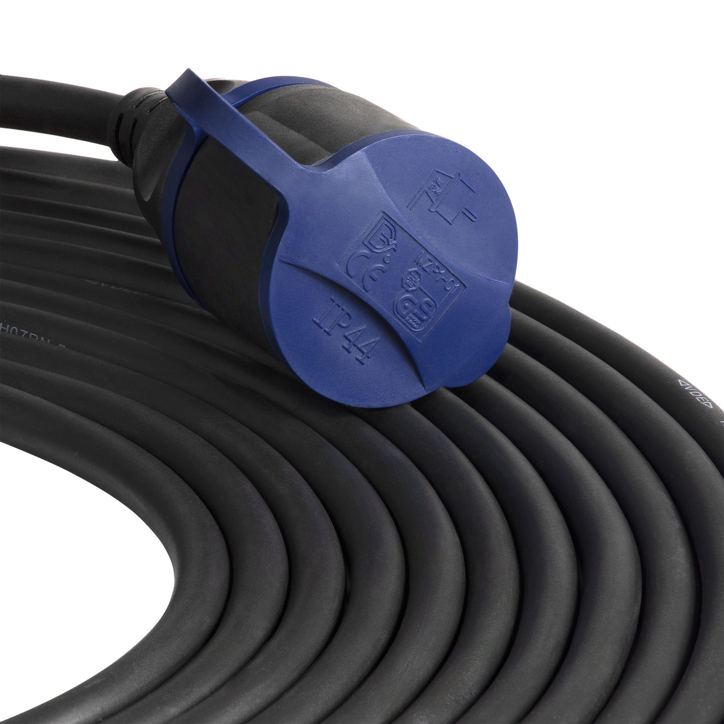 Robustes Gummi Verlängerungskabel  IP44 Schuko in 3 Längen