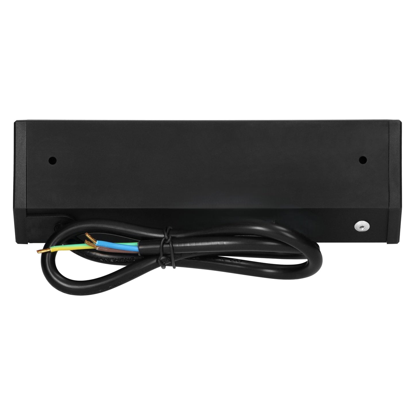 Trano Möbel-Steckdose schwarz | 2x/3x Schuko + USB A+C | 230V, 3680W, IP20, Kabel 0,6m, moderne Einbau-Steckdosenleiste