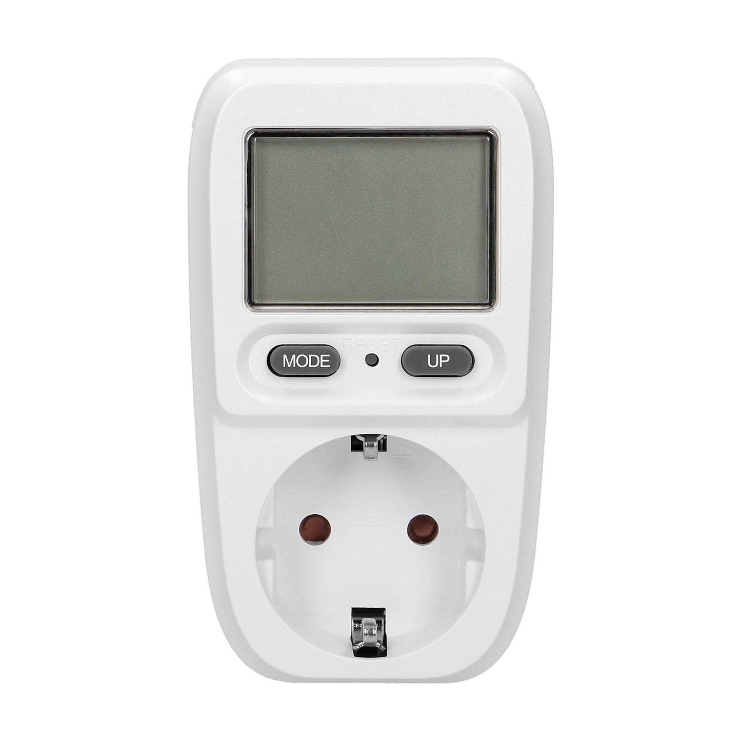 Energiekostenmessgerät mit LCD-Display, Max. 3680W, in Weiß oder Schwarz