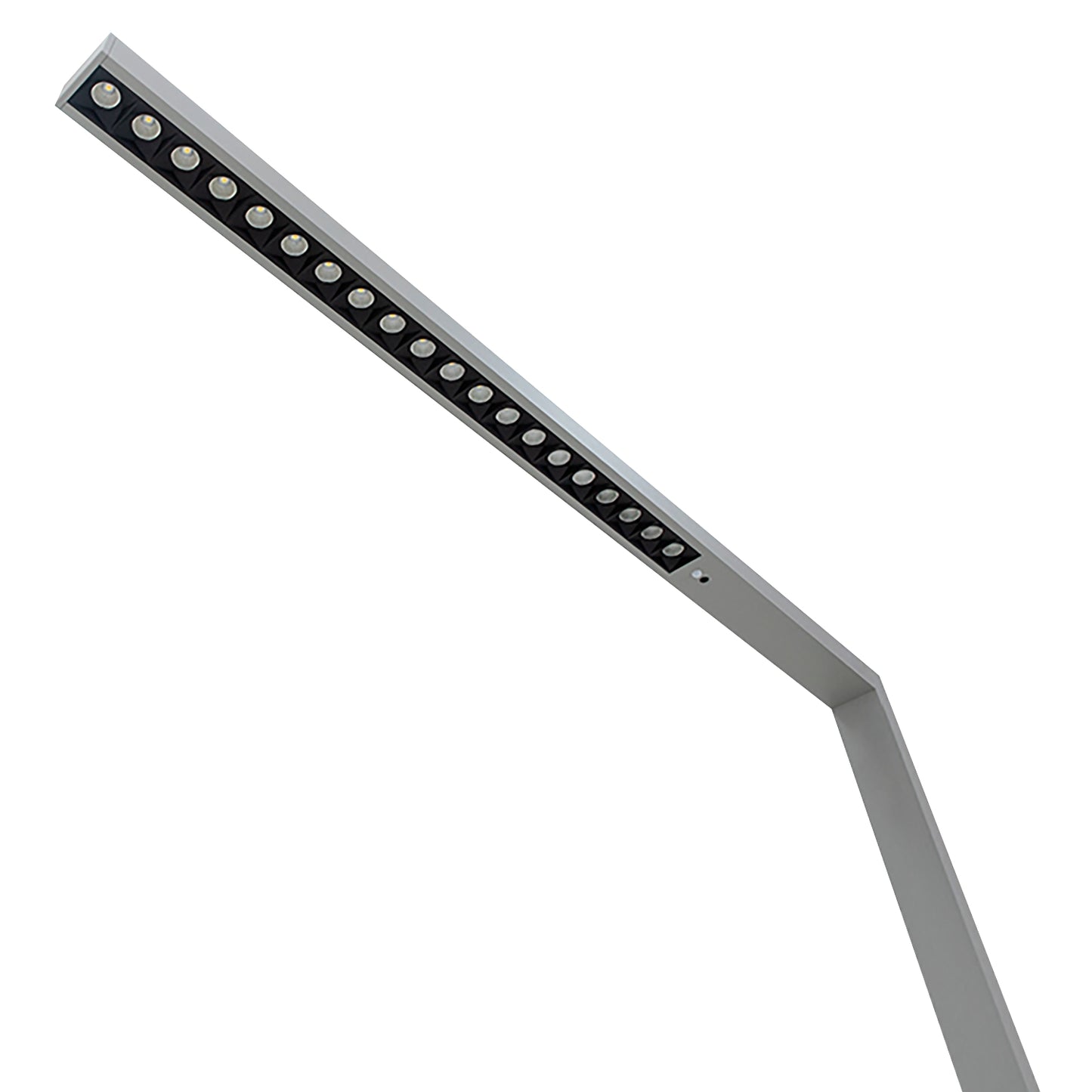 LED-Schreibtisch-Stehleuchte mit Touch Display, 70Watt, Neutralweiß, 9800lm, PIR & Tageslicht-Sensor