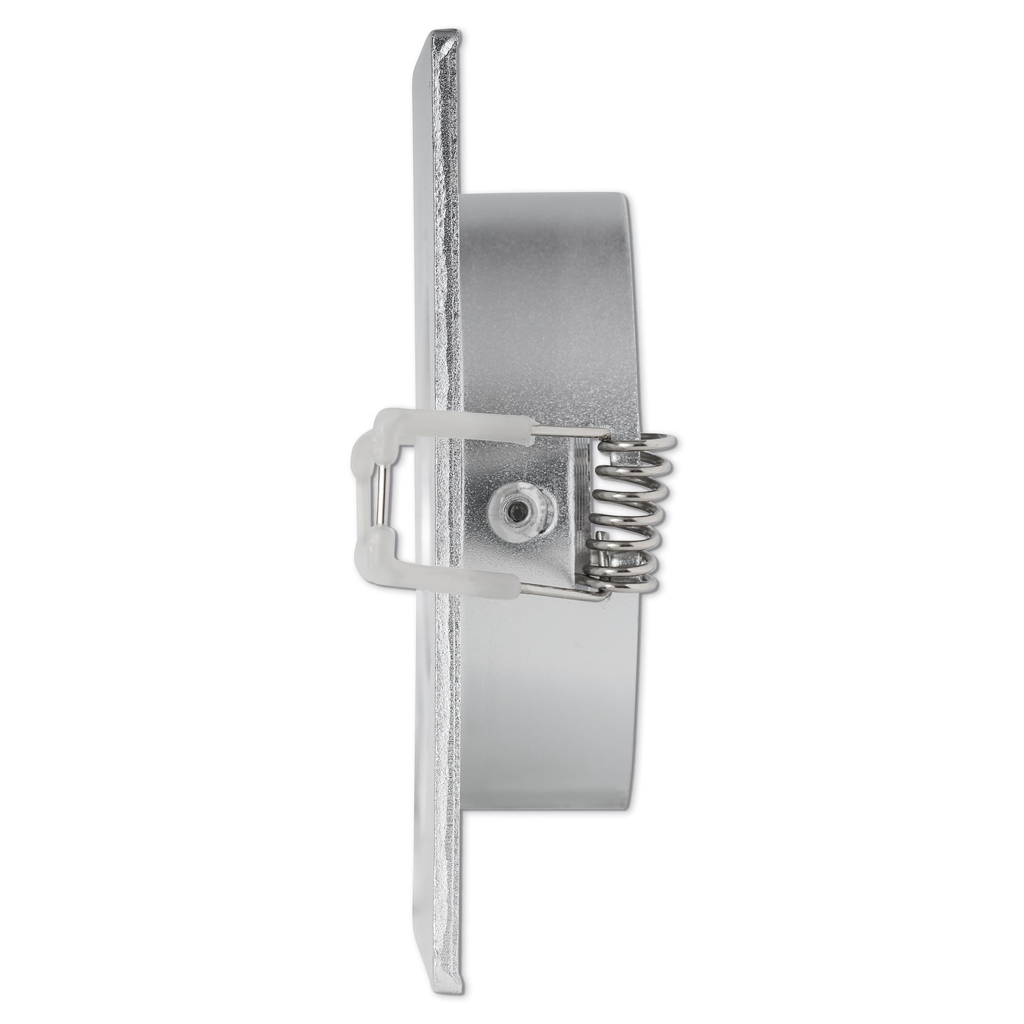 Einbaurahmen eckig silber Deckenspot Wandleuchte 70mm flach Spot für MR16 GU10