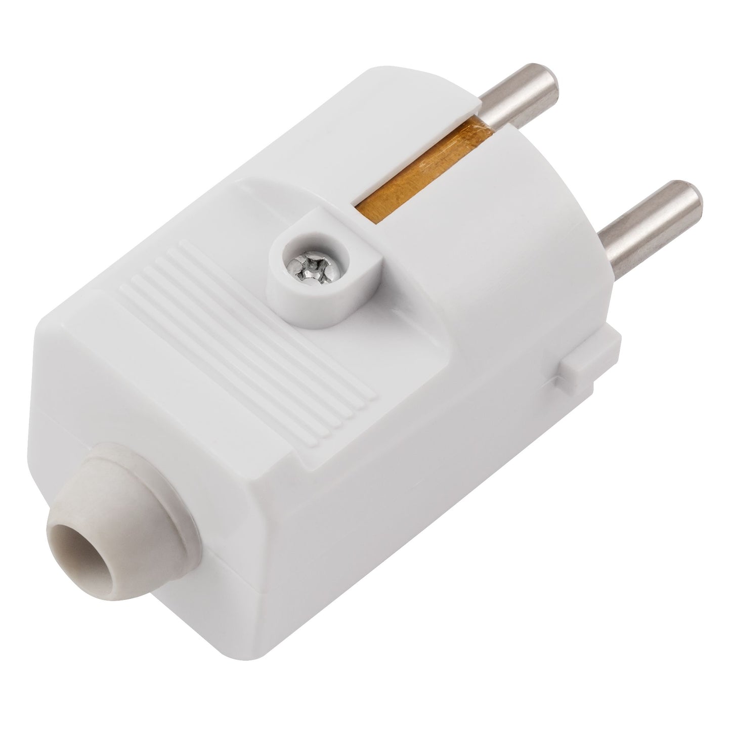 Hochwertige Wiederanschließbare Schutzkontakt-Stecker und -Kupplungen, Weiß und Schwarz