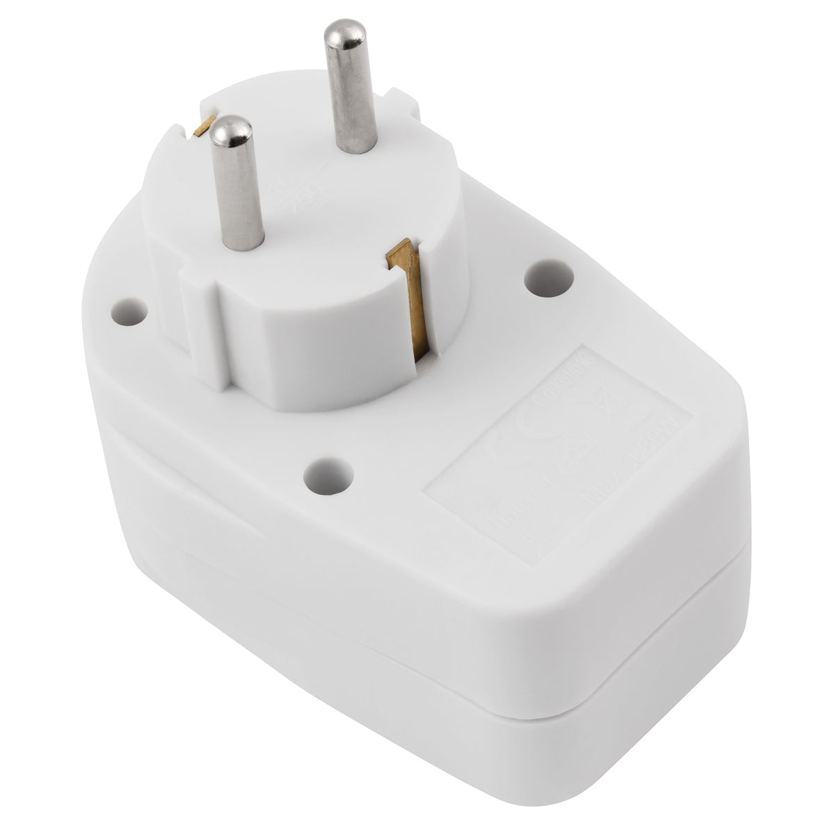 Steckdosenadapter in 3 Varianten