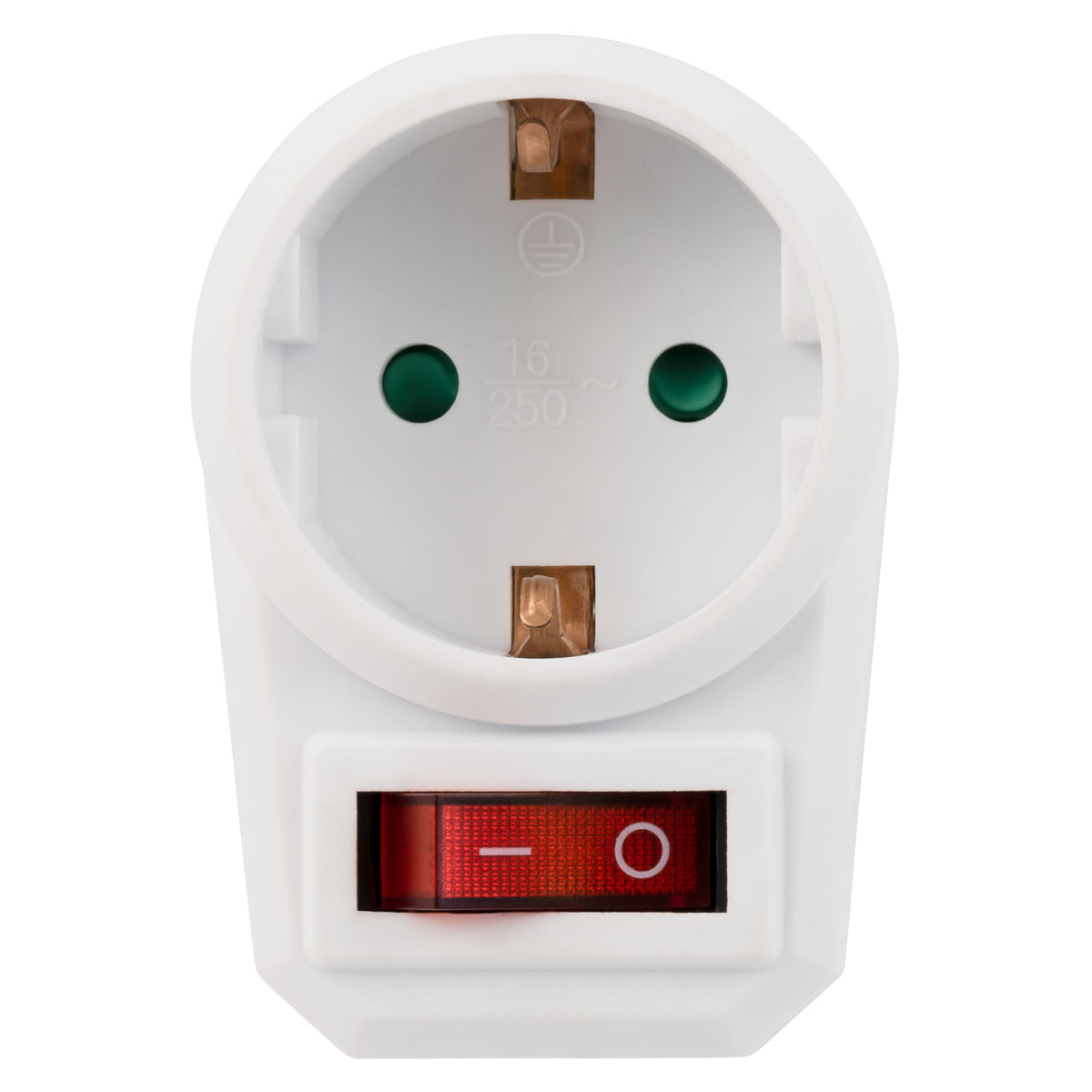 Steckdosenadapter in 3 Varianten