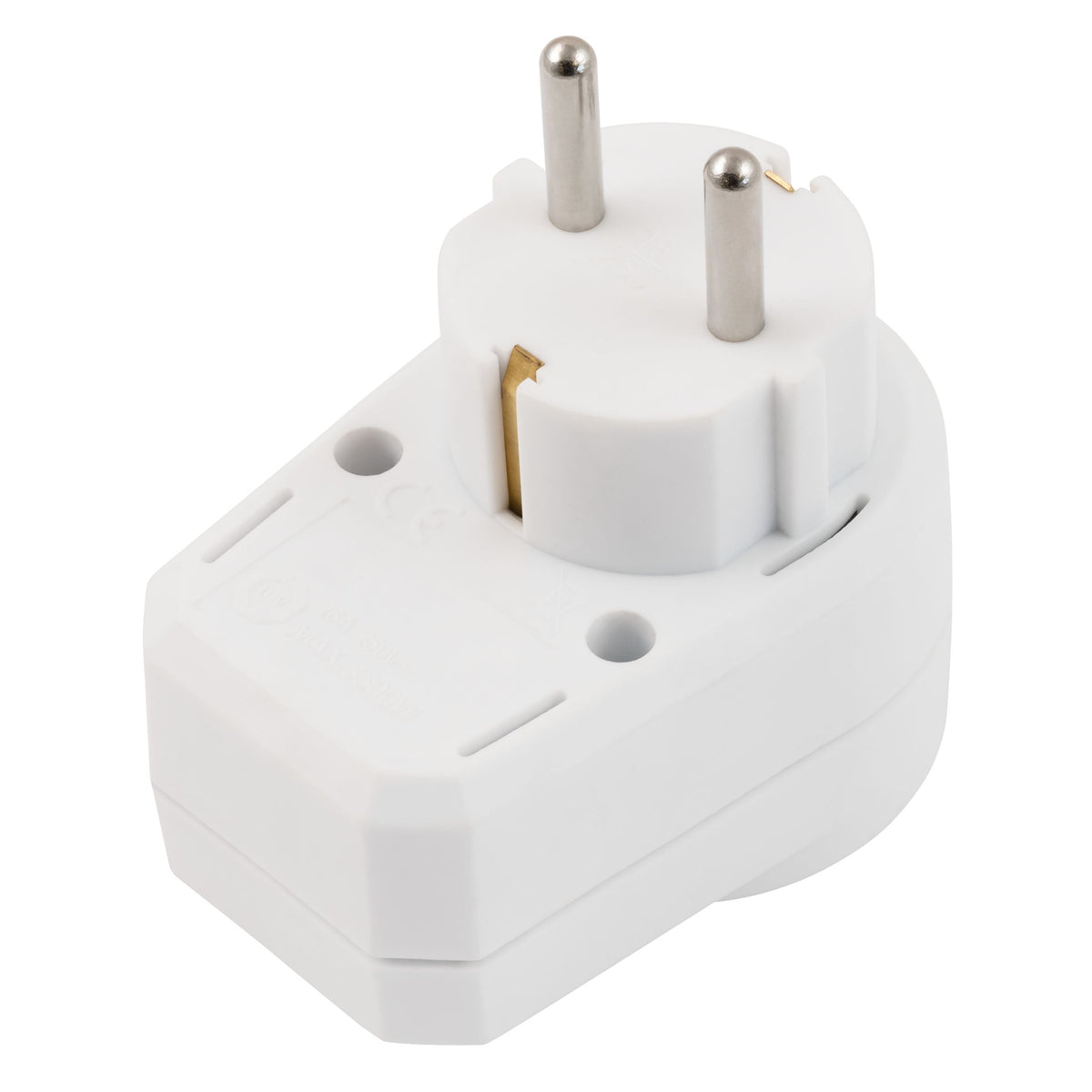 Steckdosenadapter in 3 Varianten