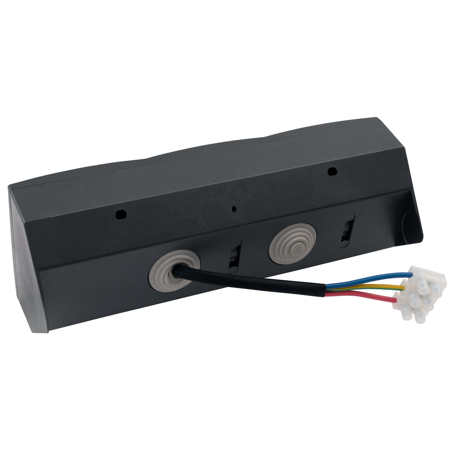 Trano Steckdosenblock Flair: 3-fach anthrazit mit USB-C (PD 18W) & USB-A