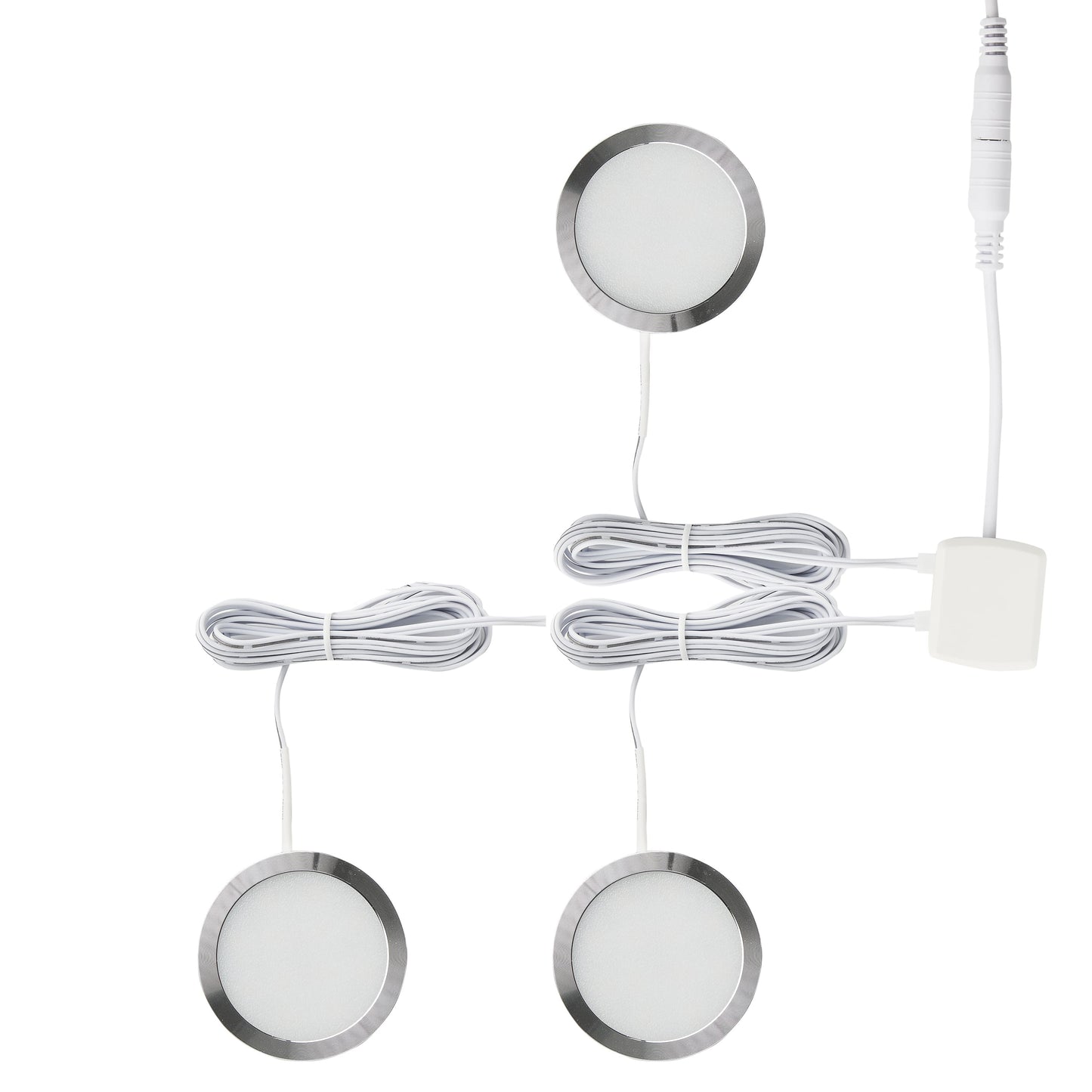 LED Unterbauleuchten Set Küchen-Beleuchtung Schrankbeleuchtung flach kleben