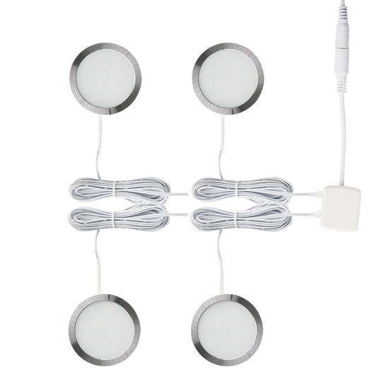 LED Unterbauleuchten Set Küchen-Beleuchtung Schrankbeleuchtung flach kleben