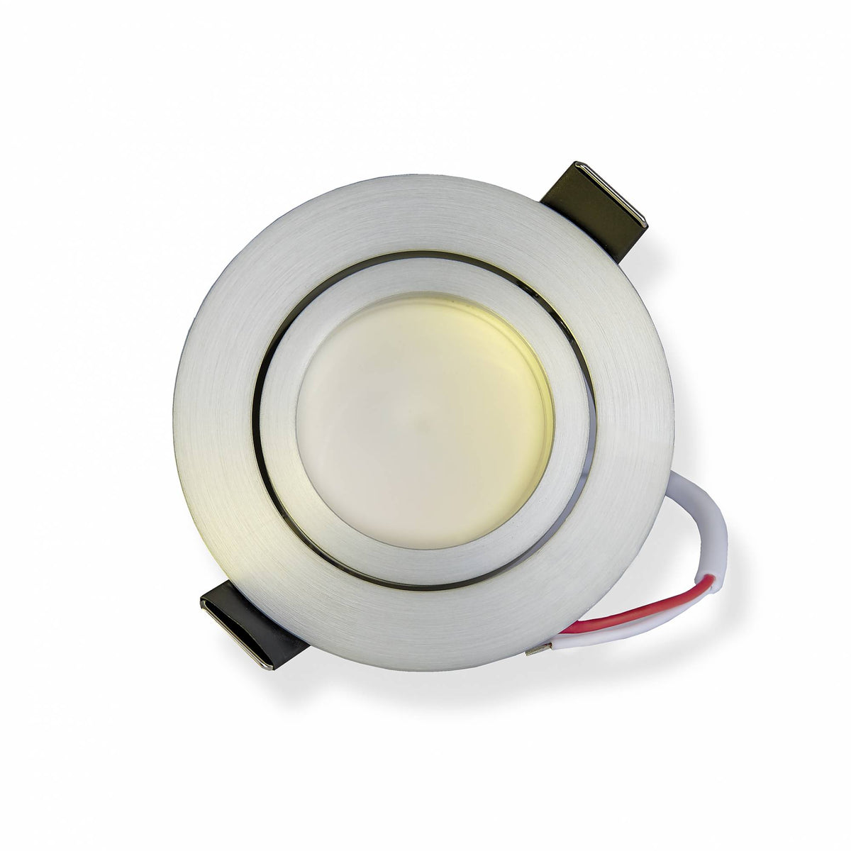 LED Einbaustrahler GU10 12 Volt 5-7 Watt rund eckig schwenkbar Einbauspot 70mm
