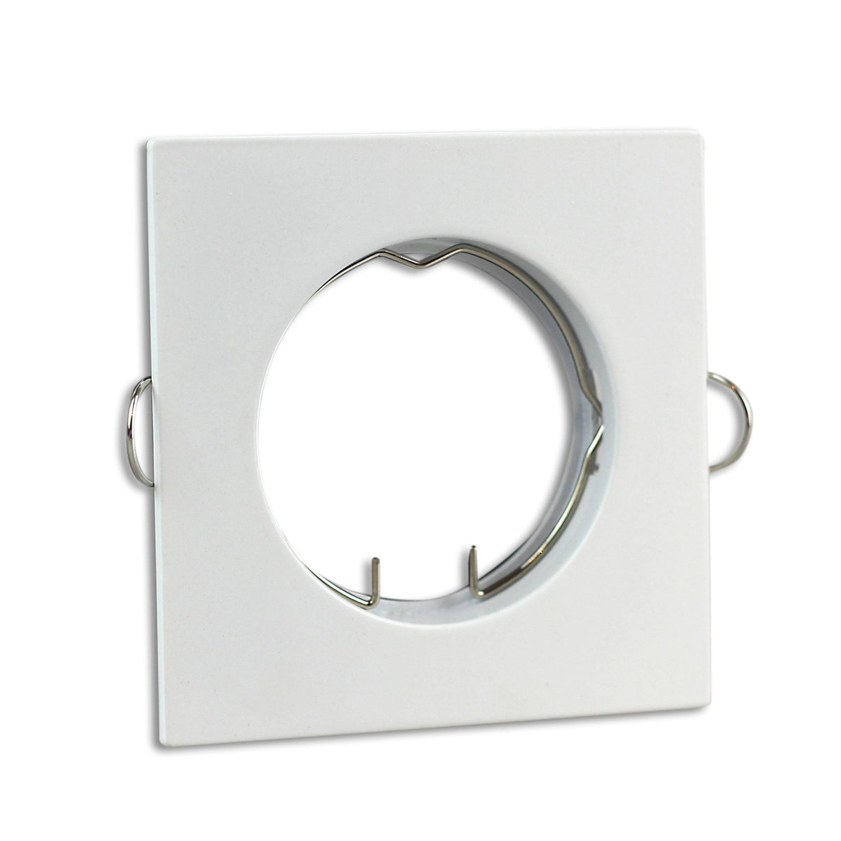 Einbaurahmen schwenkbar rund eckig Rahmen Einbaustrahler 60mm Spot GU10 MR16 LED