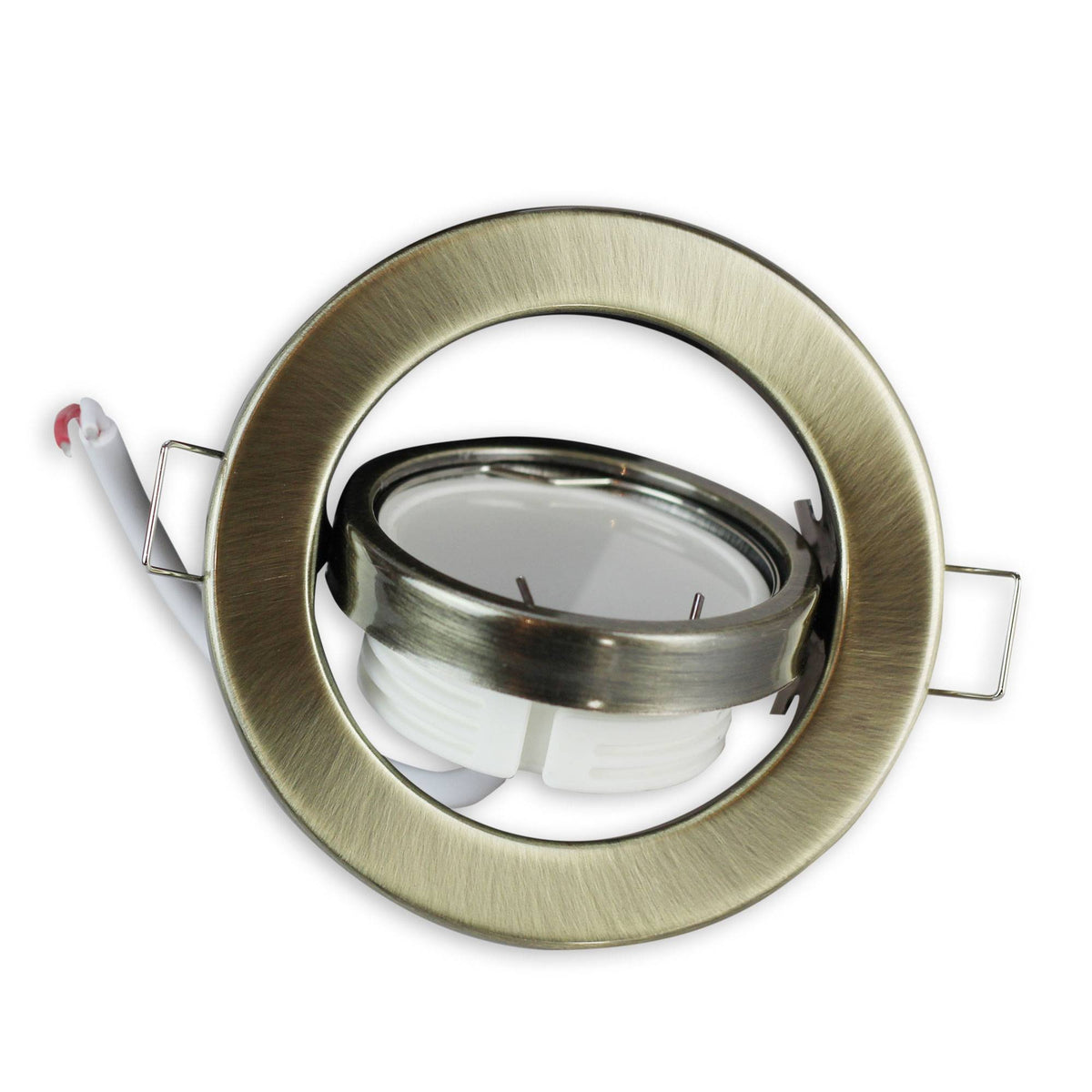 Einbaurahmen schwenkbar rund Rahmen Einbauleuchte 65mm Spot GU10 MR16 LED