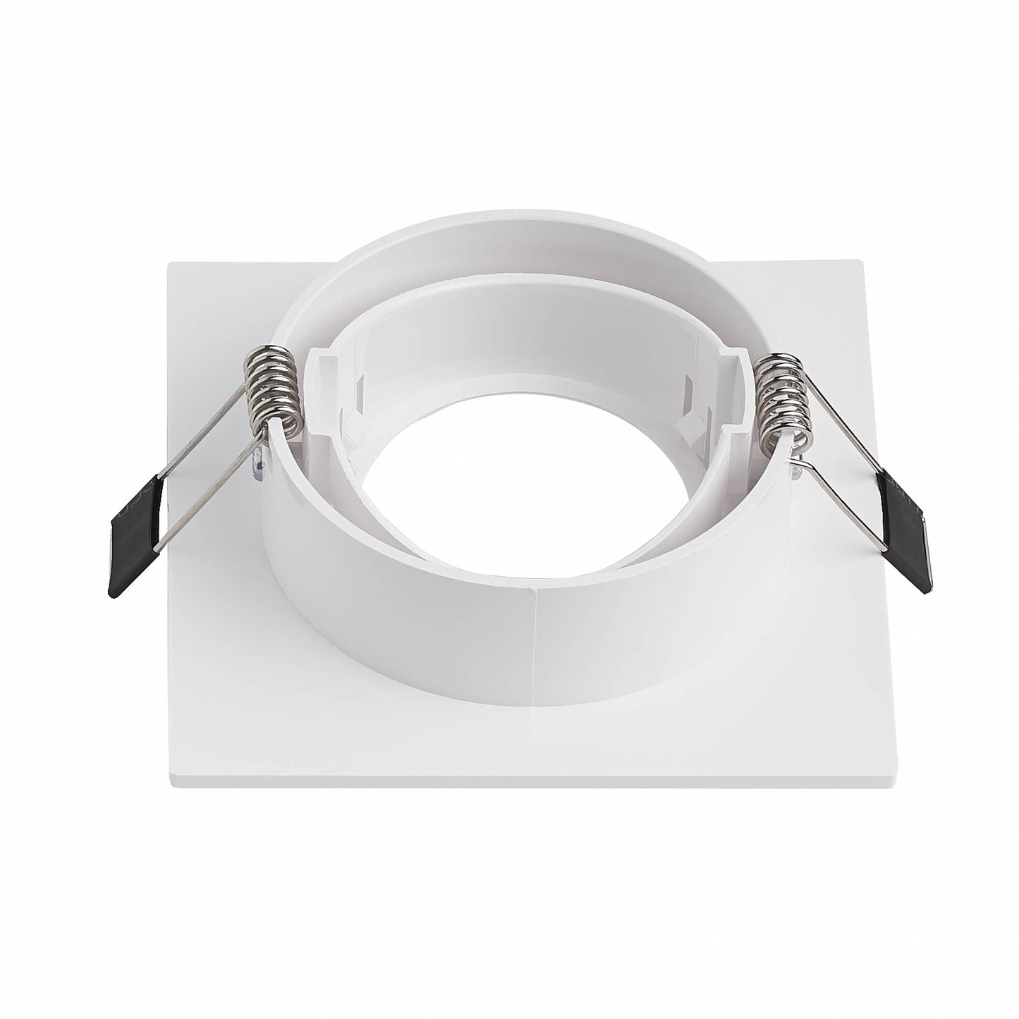 LED Einbaustrahler eckig weiß 1-9W 230V GU10 Einbau-Spot Lampe 75-85mm Panel