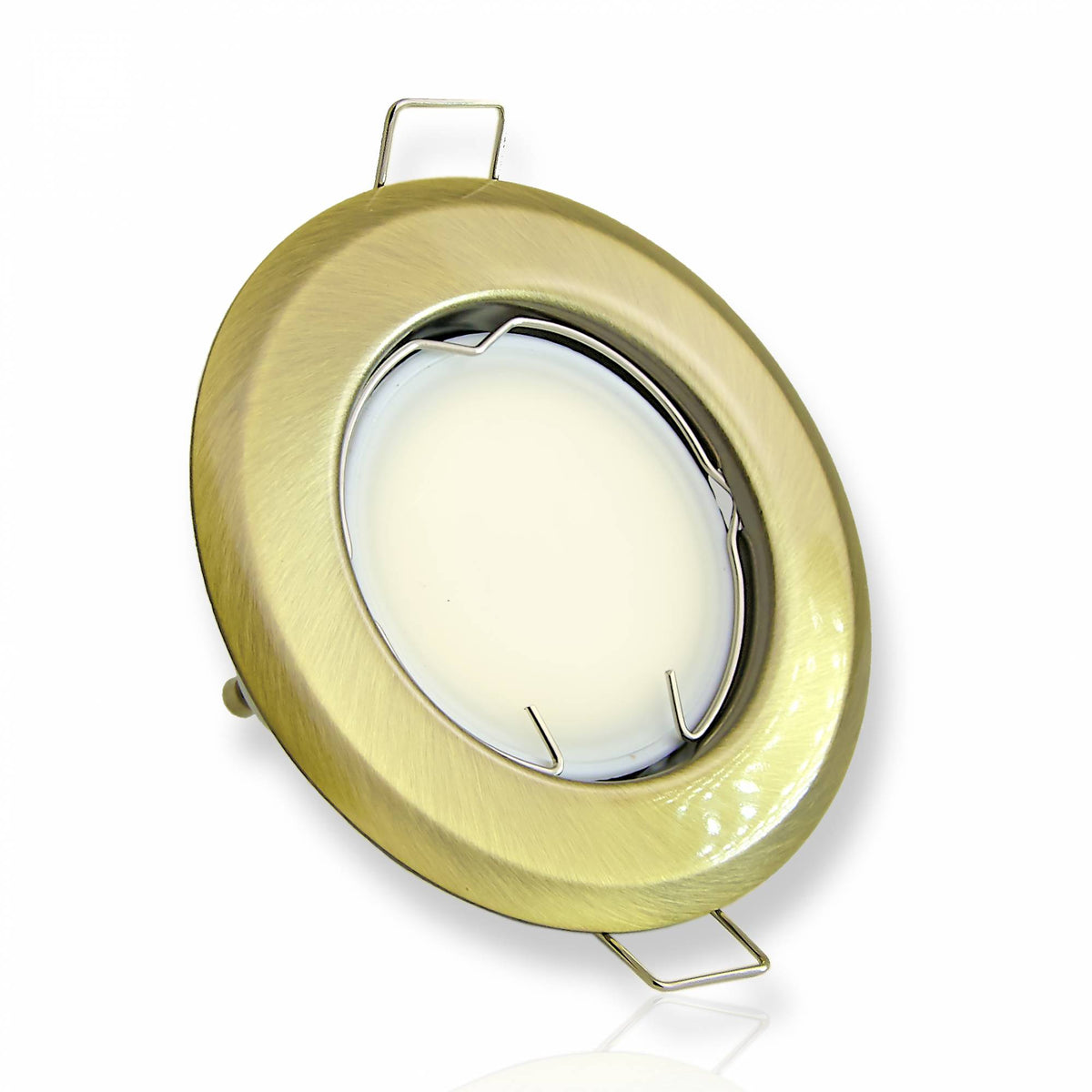 Einbaurahmen GU10 MR16 rund 55-60mm Gehäuse Einbauleuchte Einbauspot LED Halogen
