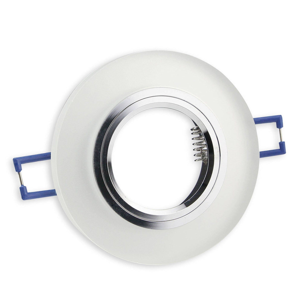 Einbaurahmen GU10 MR16 Glas Rahmen Einbaustrahler 75mm Einbau-Spot LED Halogen