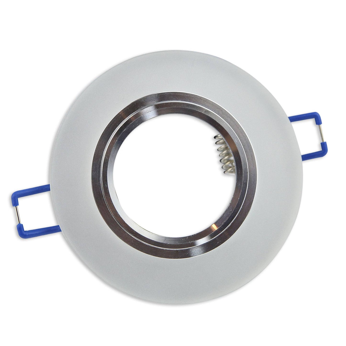 Einbaurahmen GU10 Glas rund eckig 60-70mm Gehäuse Einbaustrahler Spot LED
